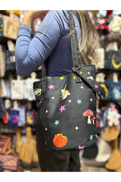 Saira Rabbit Patterned Ethnic Authentic Shoulder Bag Waterproof Daily Travel Use