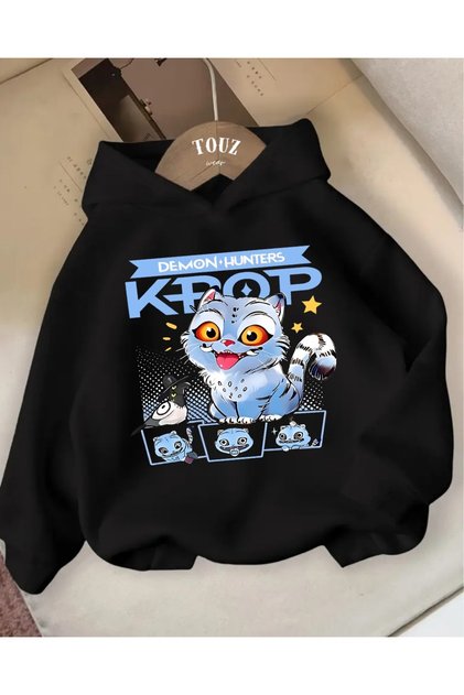 Young KPop Demon Hunters 3-Ply Thick Sweet Hoodie