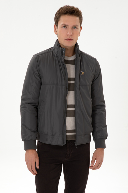 Men's Gray Coat 50310244-Vr024