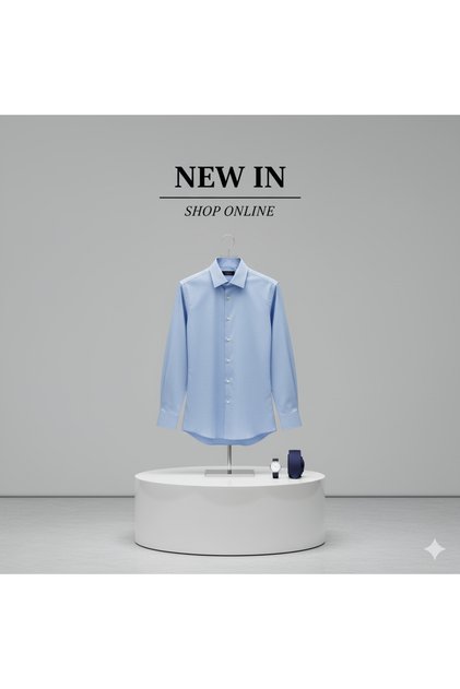 100% Cotton Men's Long Sleeve Shirt – Stylish, Comfortable, and Suitable for Everyday Wear