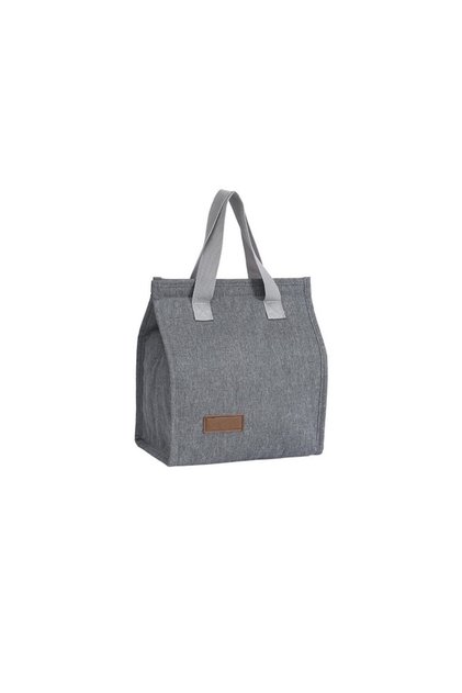 ® Μονωμένη τσάντα, 22,5x13x25,5 cm, Υλικό υψηλής ποιότητας, για γραφείο, πικνίκ, κάμπινγκ, γκρι.