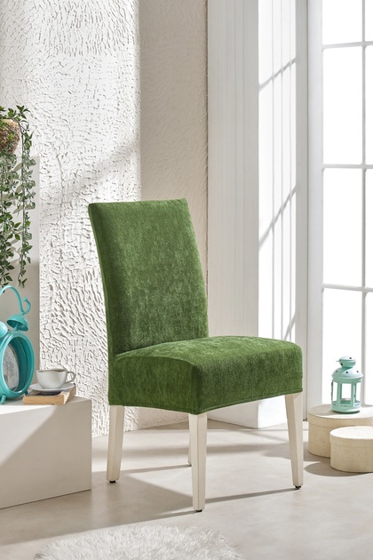 Ultra Soft Yumuşak Esnek Sandalye Kılıfı - Yüksek Sırtlı Sandalye Uyumlu - Tam Koruma