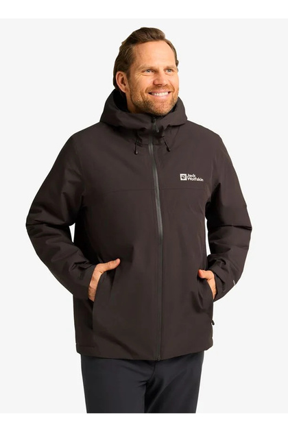 Jack Wolfskin A61870_D0108-WISPER INS JKT M Kahve Normal Düz Erkek