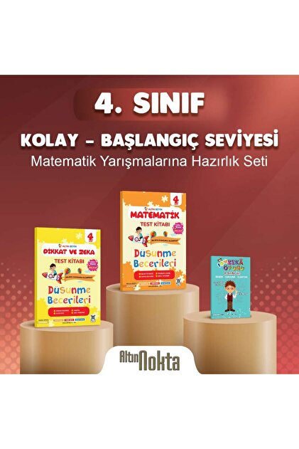 Altın Nokta Yayınevi Altın Nokta Yayınları 3.Sınıf Bilsem-Kanguru