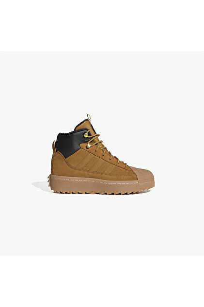 adidas Superstar Winter Trek Kids Brown Boots- Trendyol