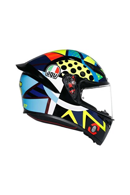 AGV Motosiklet Kaskı K1 S Rossi Winter Test 2020 Configuration