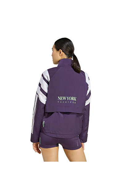 adidas Adizero Nyc Kadın Mor Koşu Ceket JY6994 - Fiyatı, Yorumları