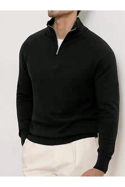 Stand Collar Sweatshirt