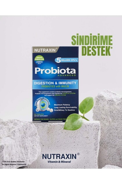 サプリ Nutraxin Probiota Advanced 60 Tablet 5 Adet - Fiyatı, Yorumları