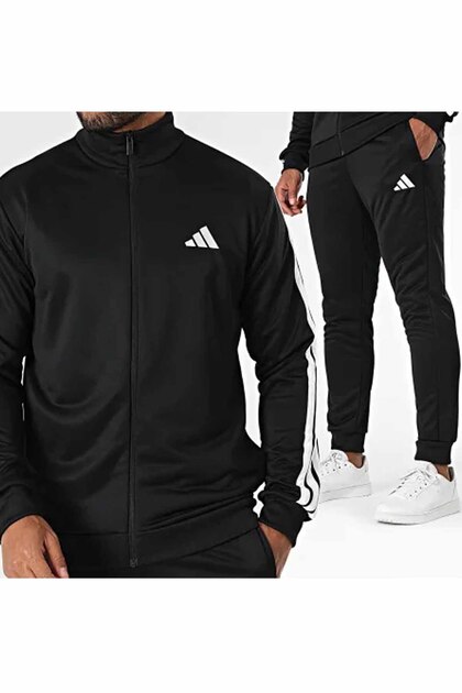 adidas Sportswear Basic 3-stripes French Terry Track Suit Jc5375