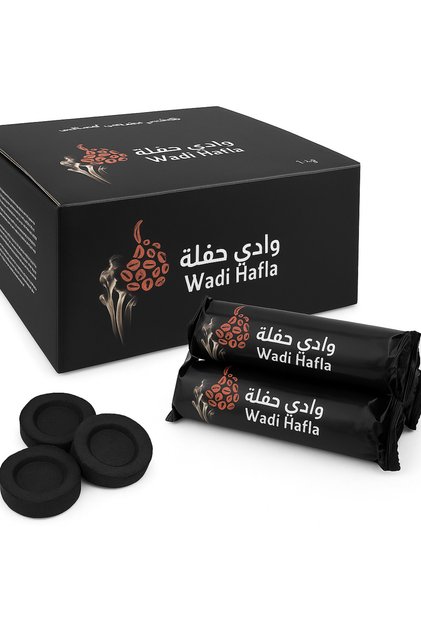 فحم بخور فاخر مقاس 33 مم، سريع الاشتعال، بدون دخان وطويل الاحتراق – 60 قرص