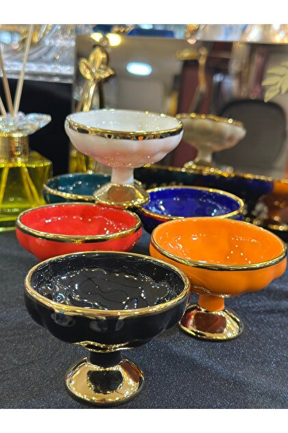 6-Piece Colorful Porcelain Delights Dish