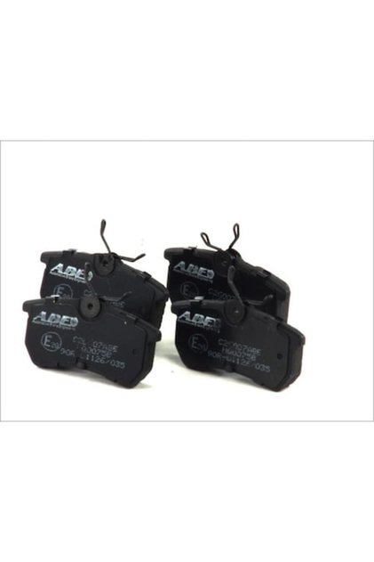 Комплект задни спирачни накладки, съвместими с FORD FIESTA V/VI/VII, FOCUS I, PUMA; FORD USA FOCUS, FOCUS ZX3,