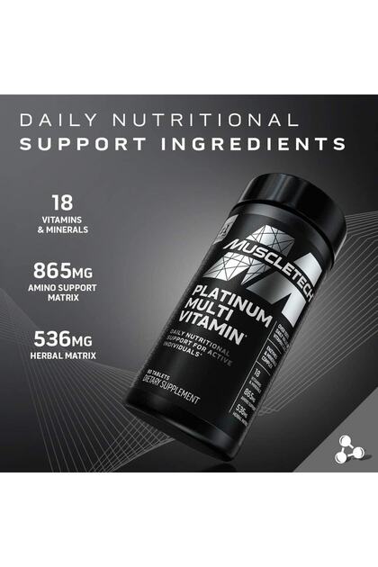 Platinum Multivitamin 90 Tablets - İthal
