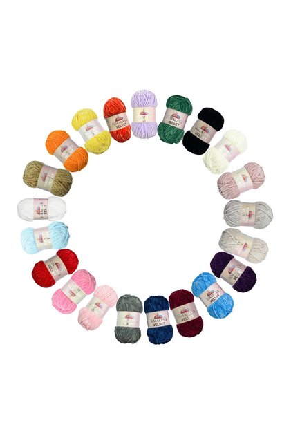 Dolphin Baby Velvet Rope 10 Packs - 50 Pieces