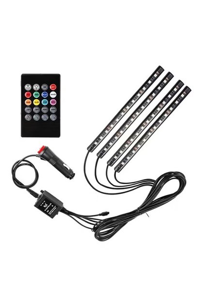 إضاءة ديكورية للسيارة مع منفذ USB
