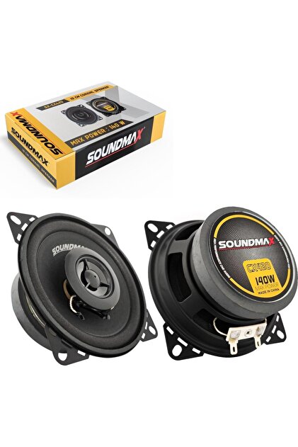 Soundmax Cx-420-140w Max Power-tweeterlı 10 Cm Kapı Hoparlörü-2