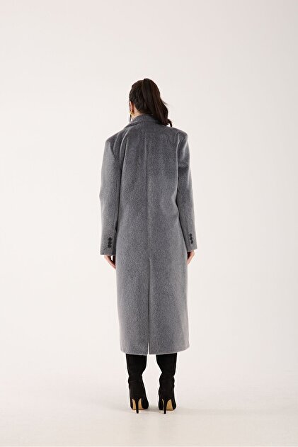 Özlem Yıldız Fox Kumaş Oversize KLaban Antrasit - Fiyatı, Yorumları