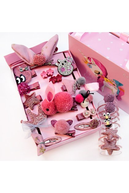 Set de 24 accesorii pentru par - Model I