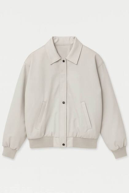 Unisex Basic Bomber Gabardin Ceket - Sade ve Şık Stil