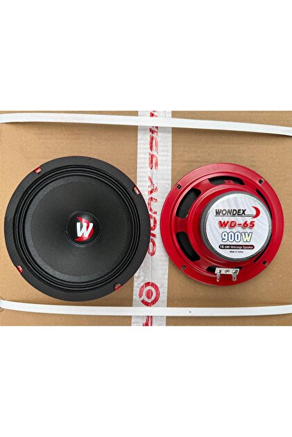 wondex Wd-65 Çifti 1800wat-200w Rms 16 Cm Oto Midrange Hoparlör