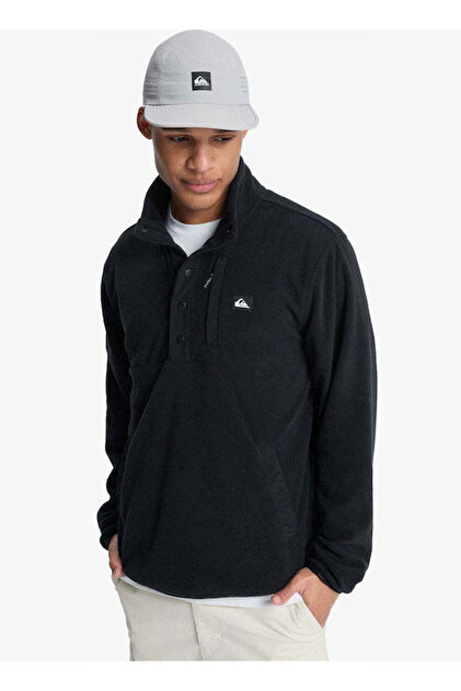Quiksilver EQYPF03072-NO DESTINATION HS Siyah Dik Yaka Normal