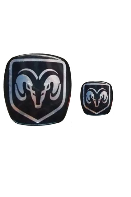 Fiat Egea Cross Logo Set Steering Wheel and Trunk Emblem (Not Suitable for Other Vehicle Models)