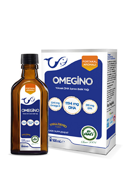 OMEGA X オメガエックス ENOi イエノアイ ヒョク ゴン トレカ anti Omegino Yüksek DHA İçeren Balık Yağı (Portakal Aromalı) 100