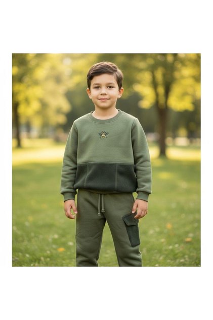 Bee Embroidered Children's Sweatshirt