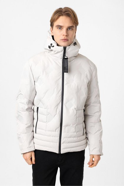TaÅŸ Regular Fit Hooded Puffer Coat