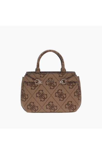Monogrammed Mini Satchel Handbag