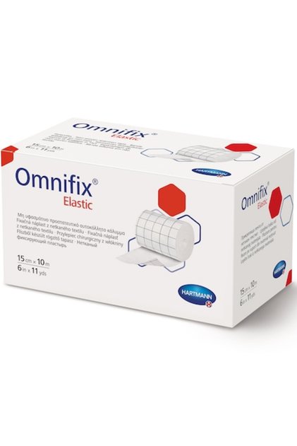 Ελαστικό αυτοκόλλητο έμπλαστρο Omnifix σε ρολό, 15 cm x 10 m