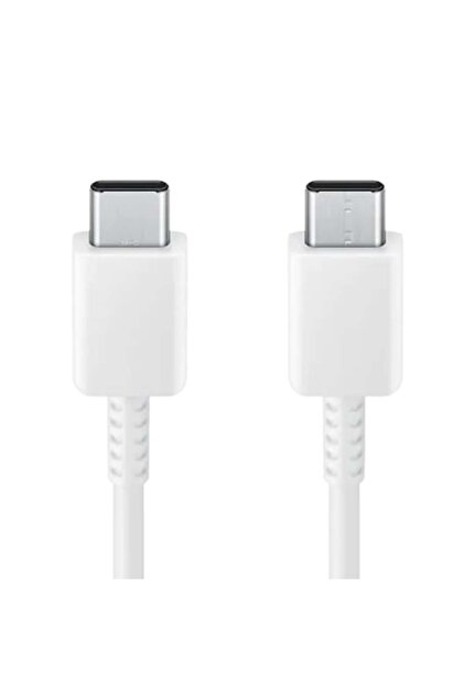 Cablu Incarcare si Date Premium 25W Fast Charging 3A USB-C USB-C Alb 1 m