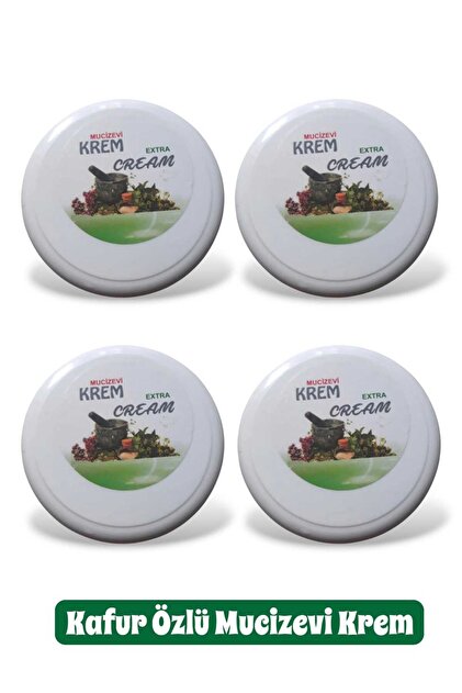 HİNTOHU Kafur Özlü Mucizevi Extra Krem 200 ML X 4 Adet - Fiyatı