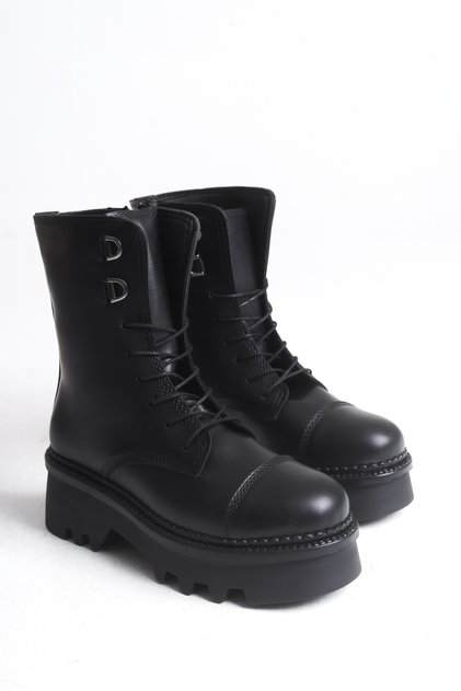 Loraventha Women's Boots 00122002 Black Skin