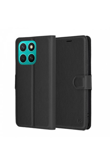 Husa pentru X8c, Techsuit, Leather Folio, Neagra