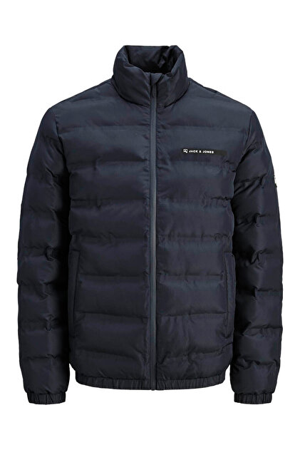 ジャック Jack & Jones Alpes Heat Quilted Lacivert Erkek Mont 12286684