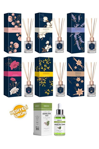 Premium Çubuklu Oda Kokusu 100 ml 6 Çeşit