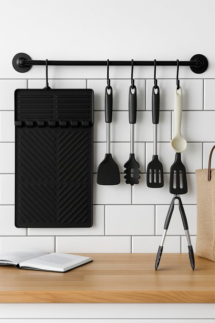 Tidymat Silicone Kitchen and Bbq Mat – Oil-Proof, Easy-To-Clean Heat Resistant Mat