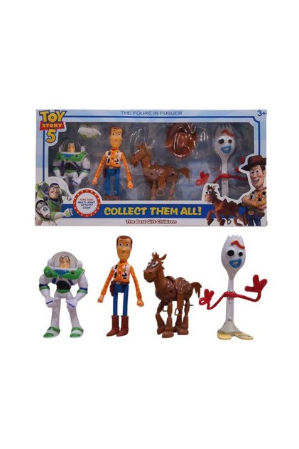 مجموعة ألعاب شخصيات Toy Story 5 The Four In Fubuer Collector