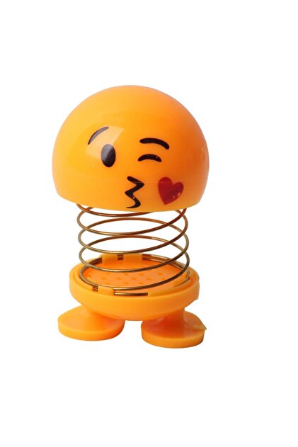 e-life shop Emoji Smile Zıp Zıp Kafalar Mini Gülen Yüzler Araç