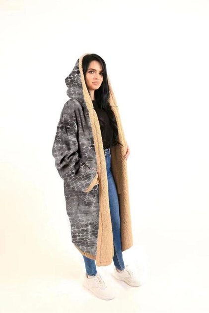 Winter fur coat, long jacket to give you warmth and elegance