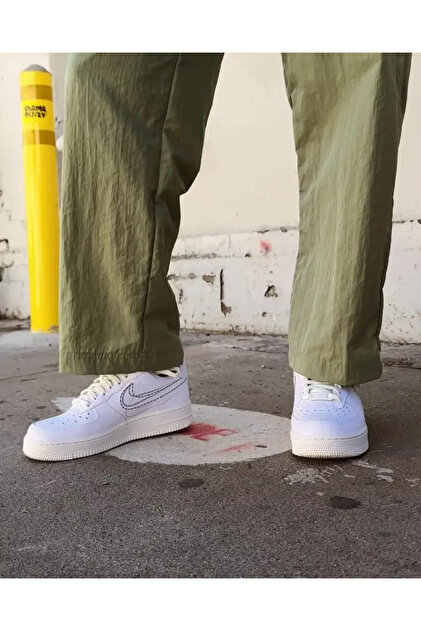 Nike Air Force 1 Low Multi-Swoosh White Spor Ayakkabı ( DAR