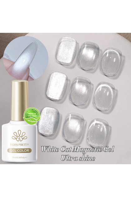 White Cat Eye Kedi Gözü Kalıcı Oje 10 ml MY77