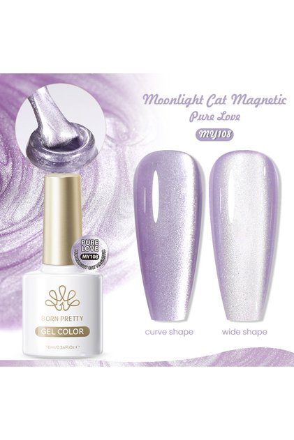 Moonlight Korean Cat Eye Kore Kedi Gözü Kalıcı Oje 10 ml MY108