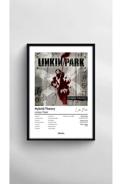 Thetic Linkin Park - Hybrid Theory Albüm Koleksiyonu PREMIUM