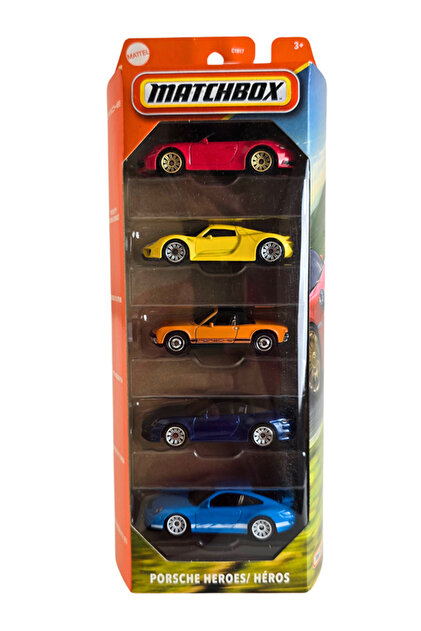 HOT WHEELS MATCHBOX PORSCHE HEROES - 5'li Set - Fiyatı, Yorumları