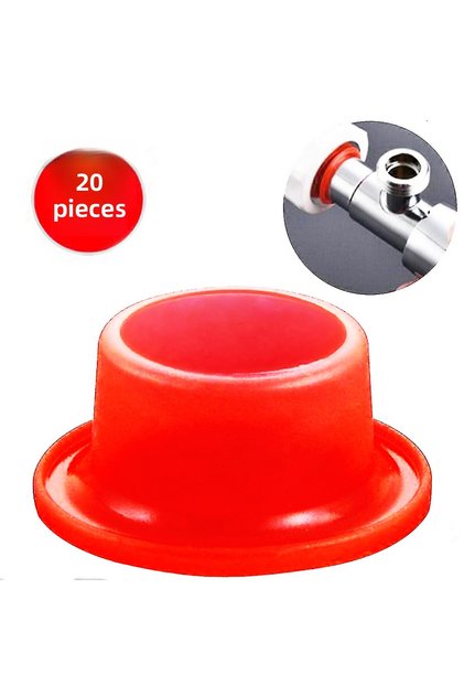 New Generation Plumbing Fitting Gasket Faucet Sealing Teflon Silicone Gasket -20 Pieces
