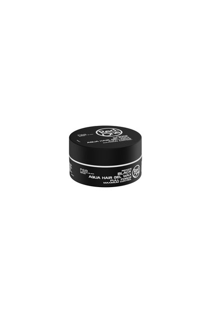Aqua Saç Waxı Siyah 50 ml Seyahat Boyu Kiraz Kokusu Güçlü Tutuş Erkek ve Kadın Saç Wax