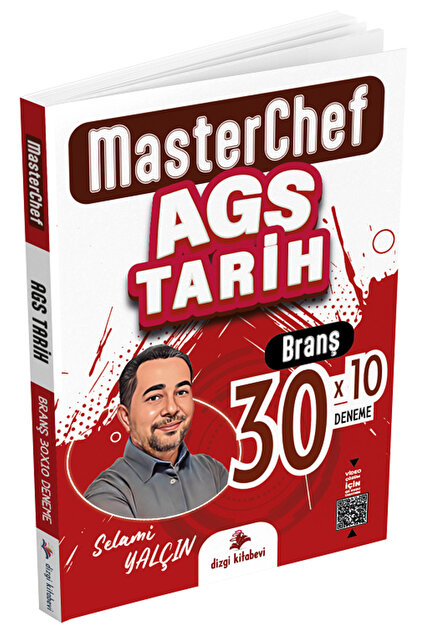 Dizgi Kitap MEB-AGS Tarih MasterChef 30 Deneme Çözümlü - Selami